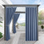 Cortinas patio 84pulg opacas impermeables bloqueo luz aire