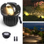Luz de pozo en suelo 12V impermeable IP65 bronce antiguo