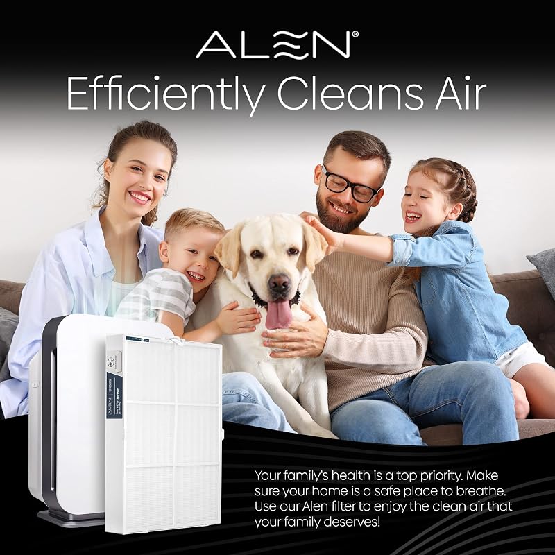 Filtro HEPA para purificador BreatheSmart captura alérgenos
