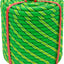 Cuerda arborista 1/2pulg x200ft para adultos al aire libre