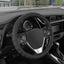 Funda piel volante auto 13.5-14.5" color negro