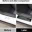 4 Protectores umbral puerta Mazda CX5 17-25 acero inox negro