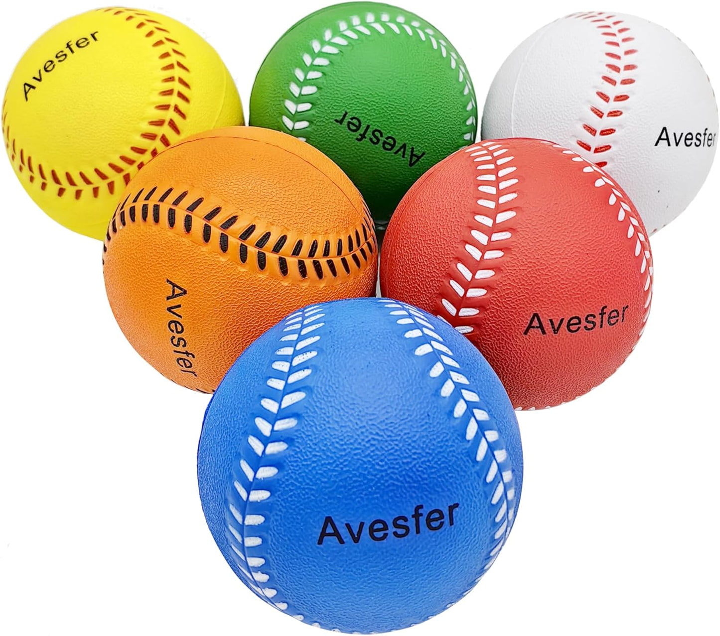 Pelotas softbol espuma 11" entrenamiento seguro