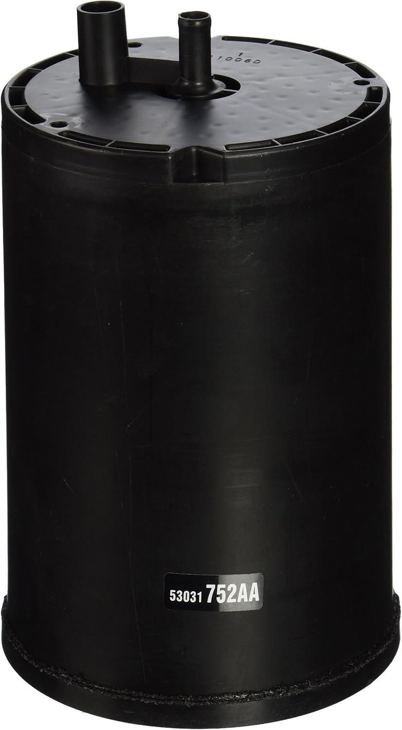 Recipiente vapor combustible color negro