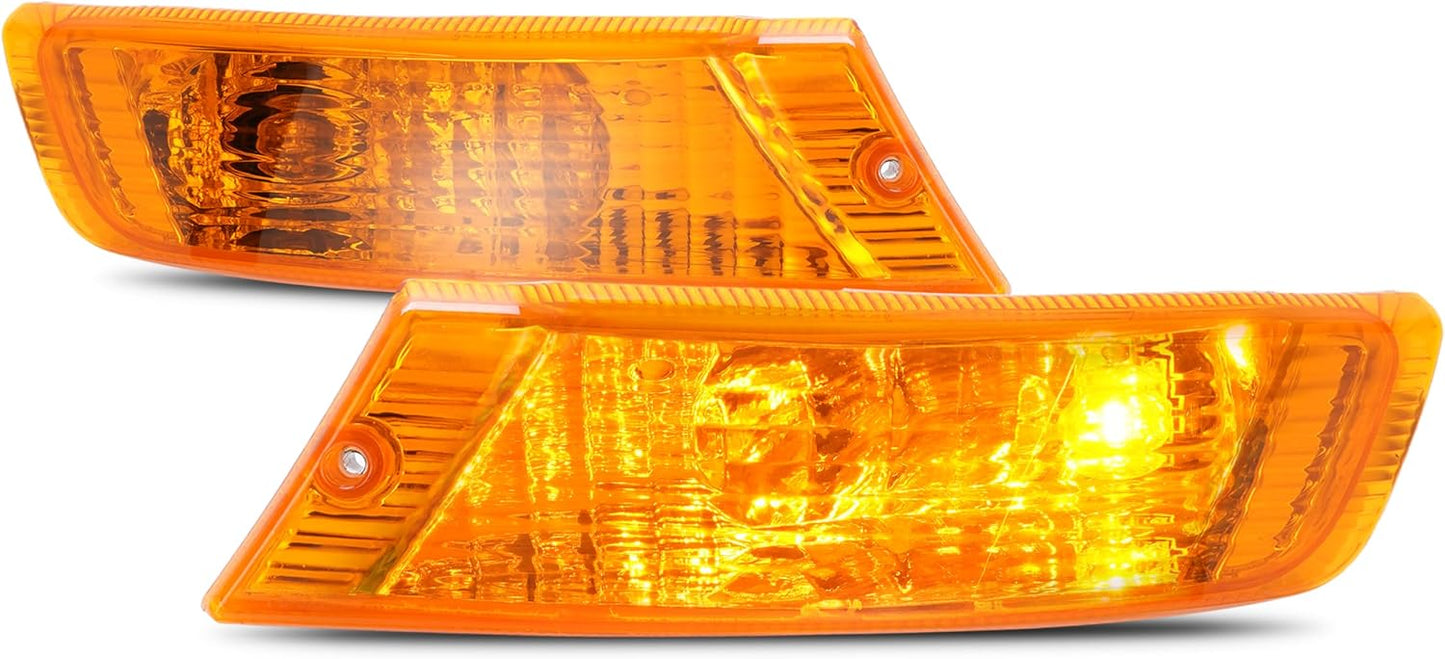 Par Luces Señal Giro Jeep Liberty 05-07 Conductor Pasajero