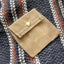 Bolsa brújula lona encerada impermeable Bushcraft con broche