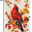 Bandera jardín otoño arce 12x18pulg doble cara