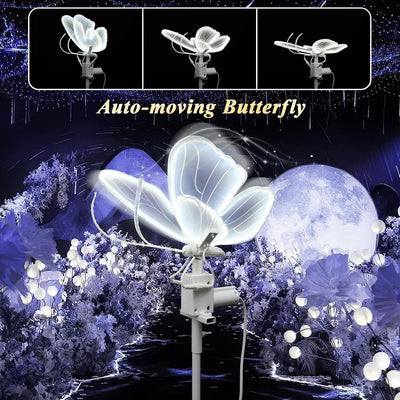 Lámpara mariposa LED altura ajustable decoración mesa fiesta