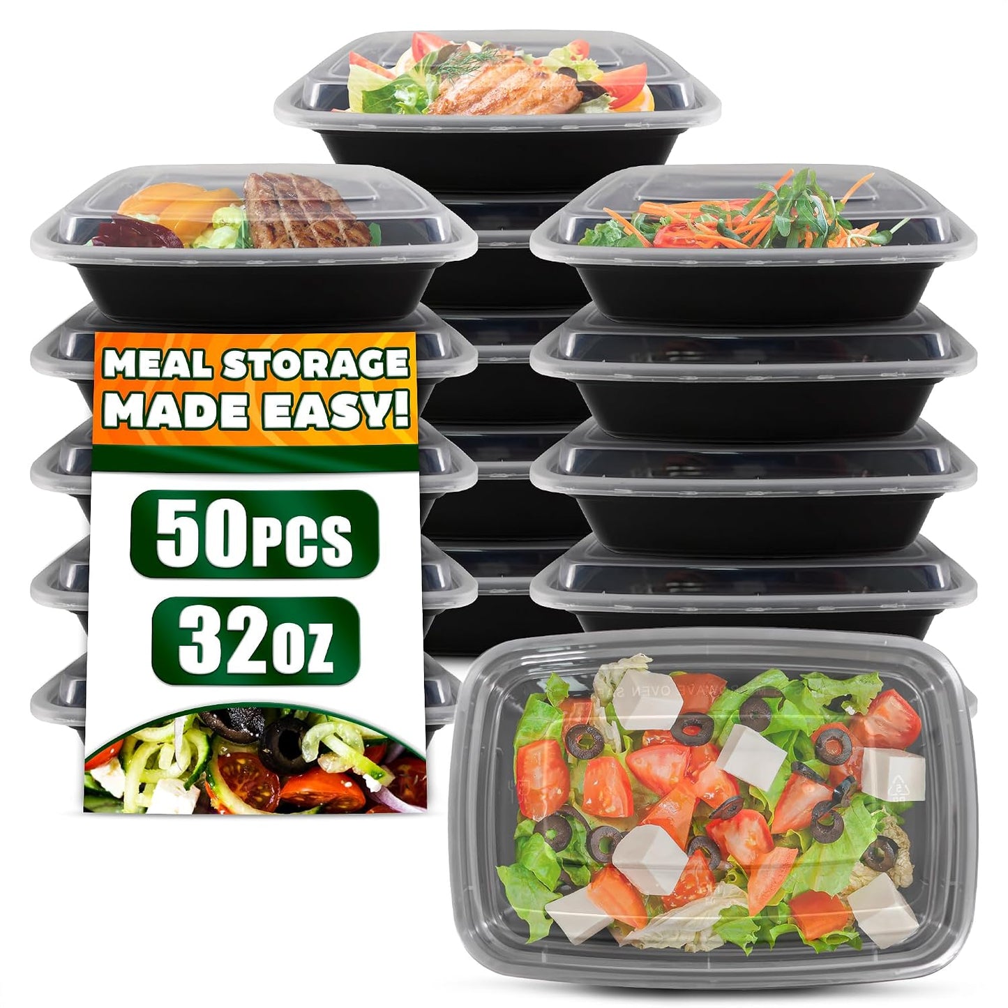Fiambrera rectangular acero inox apilable sin BPA con tapa