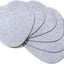 Set 6 posavasos antideslizantes resistente al calor gris
