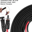Cable extensión solar 8AWG 30ft con conectores