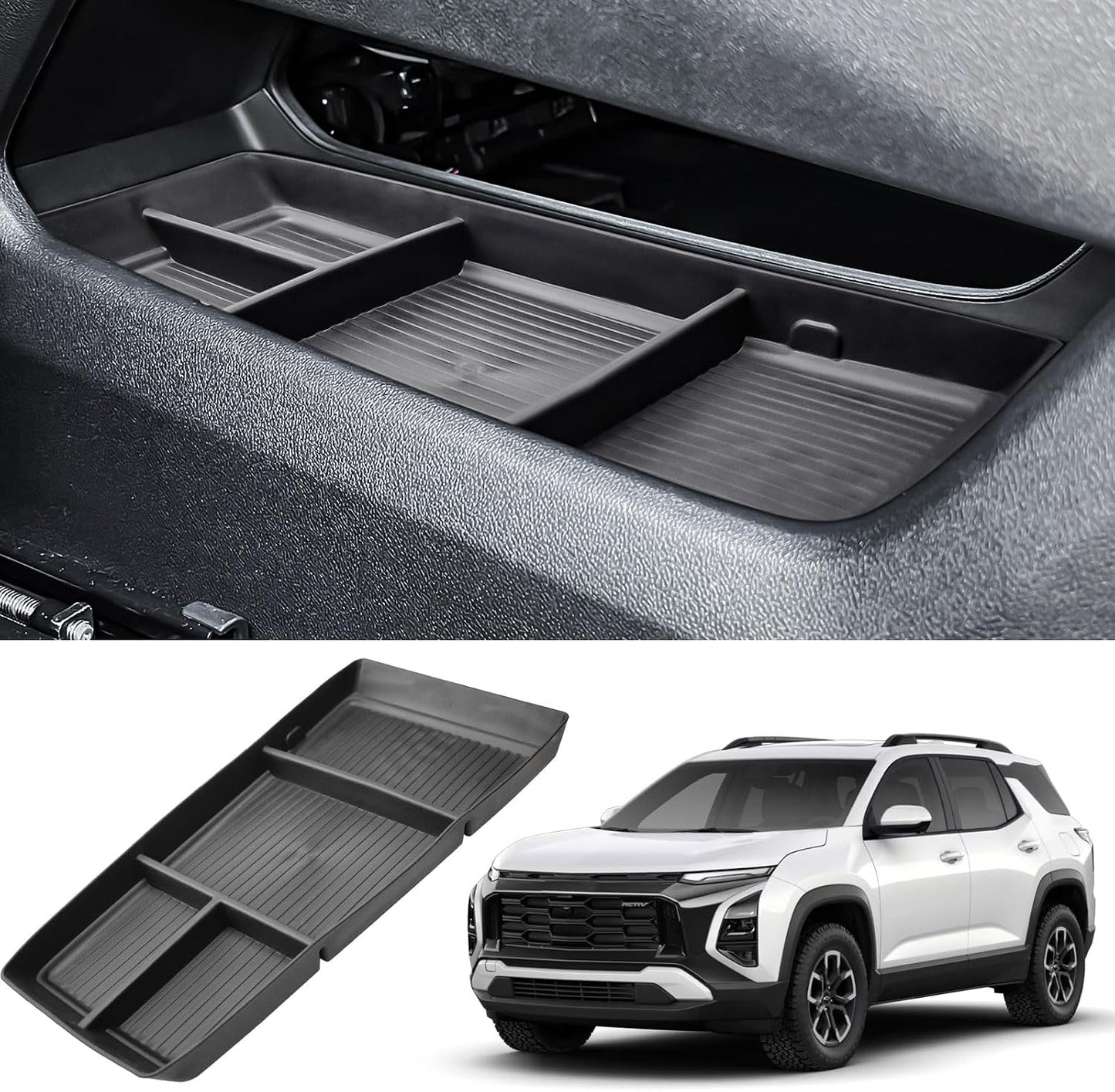 Bandeja organizadora consola inferior Chevy Equinox 25-26