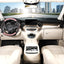 Funda volante auto 14.5-15" color negro y rosado