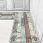 Juego 2 alfombrillas antifatiga cocina antideslizante acolchadas