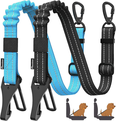 2 Cinturones Seguridad Perro 3en1 Auto Hebilla 360°