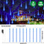 Luces Navidad al aire libre 12" LED 240 luces impermeable