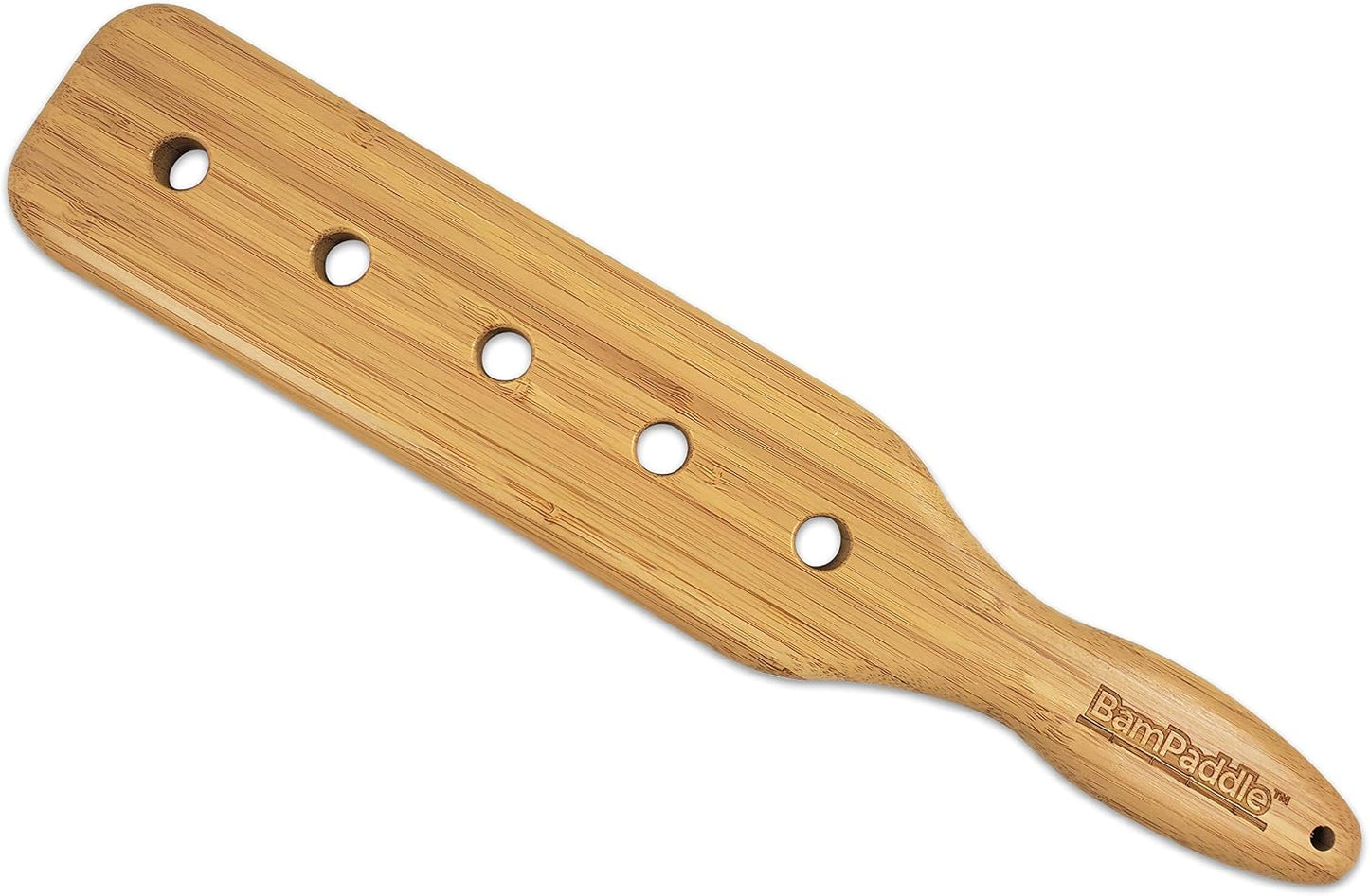 Paleta bambú 1/2pulg con orificios flujo aire duradera liso