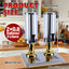 Dispensador bebidas 2gal acero inox con bandeja goteo