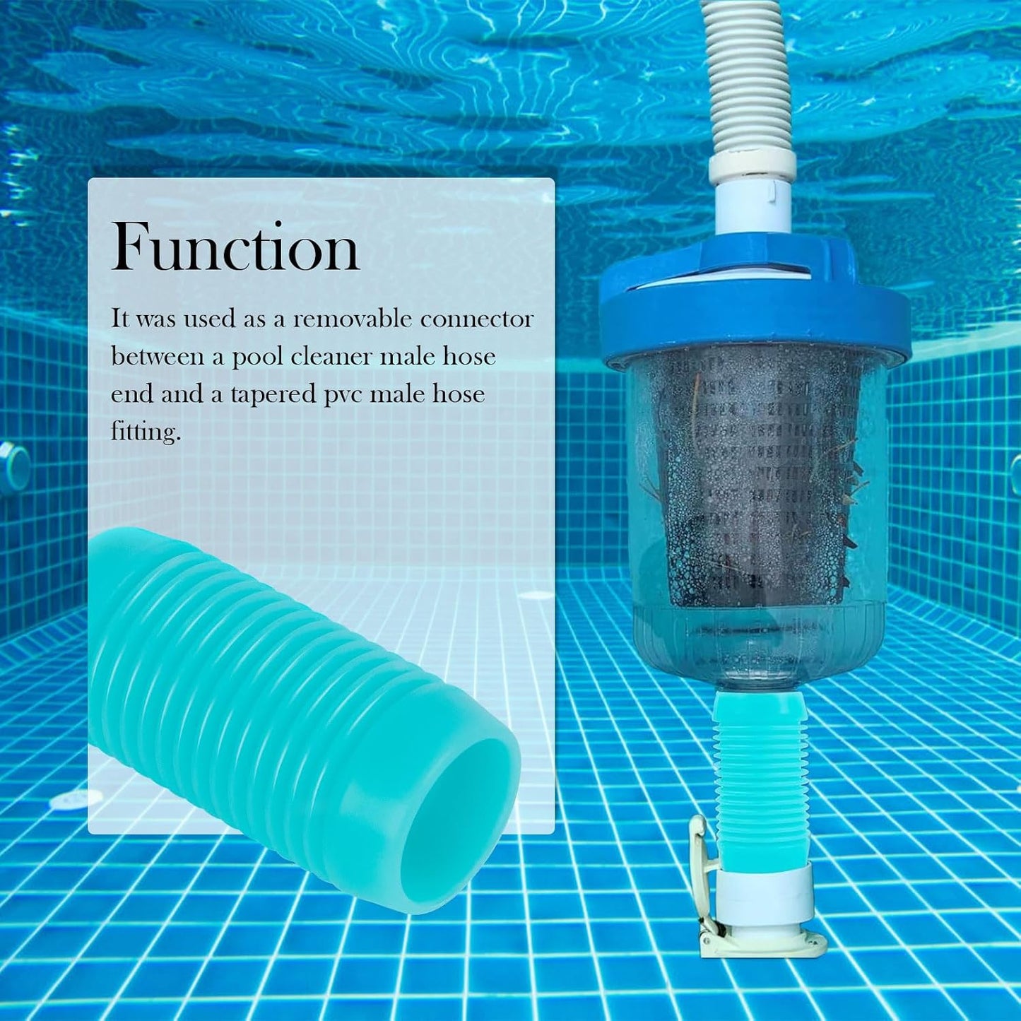 Conector manguera hembra para limpiador piscina Pentair