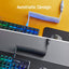 Cable USB-C a USB-A en espiral conector aviador 5 pines