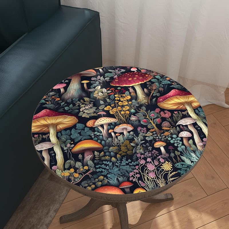 Papel tapiz hongos para soporte tv librería 17.5x78.5