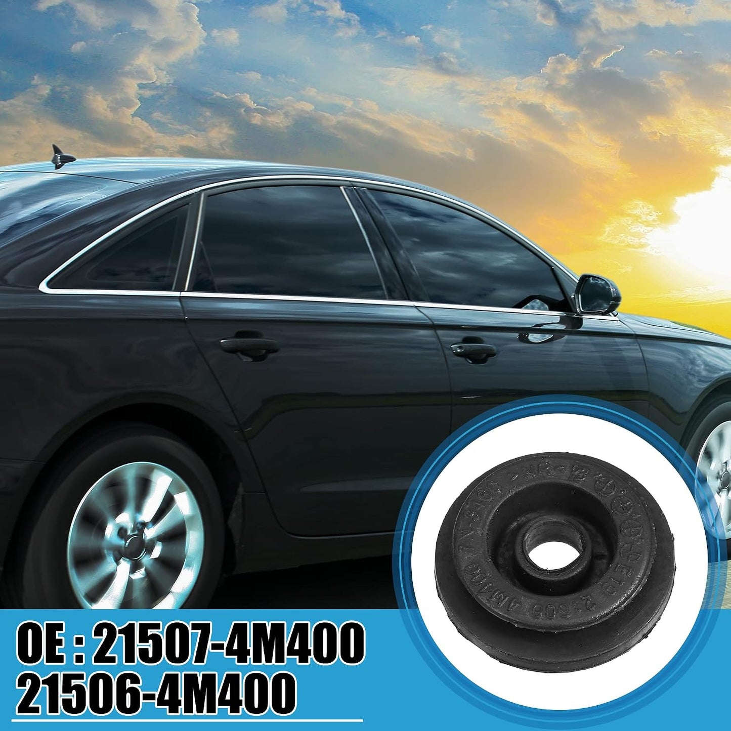 Soporte radiador Nissan Altima Murano Set 4