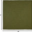Alfombra lavable exterior trenzada 4ft2 verde reversible