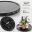 Lazy Susan madera 12" organiz. giratorio cocina baño