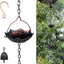Cadenas lluvia ajustables 12.5ft 12 tazas forma paraguas