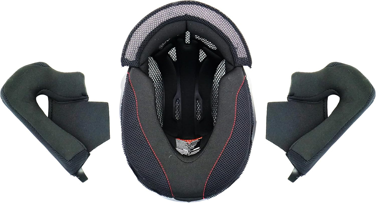 Almohadillas mejilla forro casco OUTRUSH talla XL