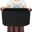 Cesta rectangular de mimbre para mantas y ropa 22x17x12pulg