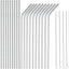 Set 25 Pajitas Acero Inox 10.5pulg Reutilizables 20-30oz