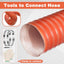 Manguera conducto aire 4pulg automotriz flexible 2m-6.6ft