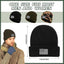 Gorro calavera bandera USA invierno acrílico senderismo