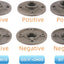 Brida piso 3/4pulg hierro maleable pack 20 vintage