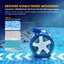 Limpiador piscina delantero con joroba comp 2 pzas
