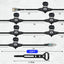 Cable extensión exterior 50ft 7 salidas LED jardín
