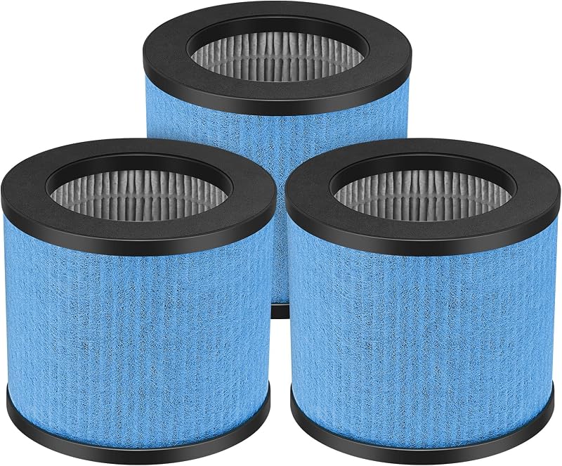 3 Pzas Filtro HEPA TPAP002 para Purificador TOPPIN