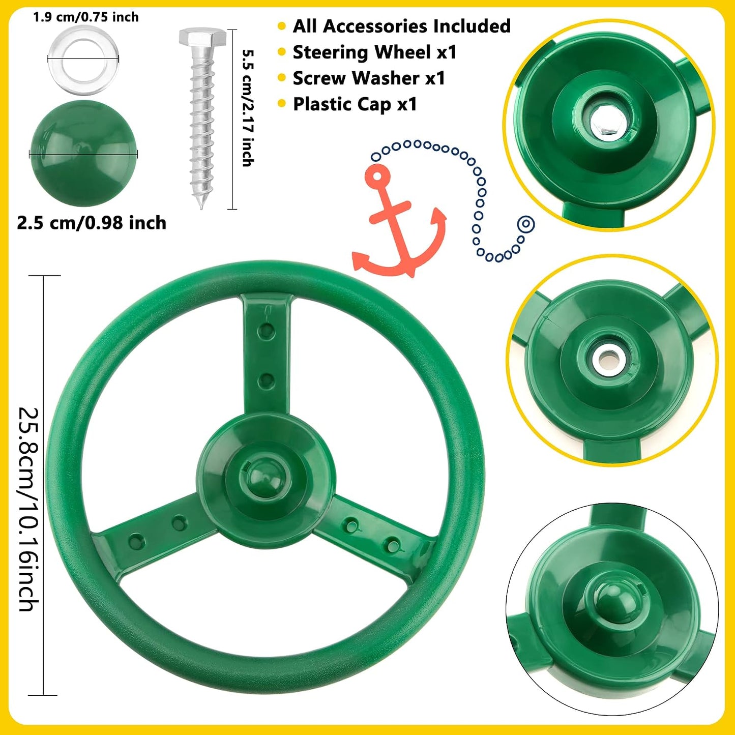 3 Ruedas Plástico para Niños Set Colores