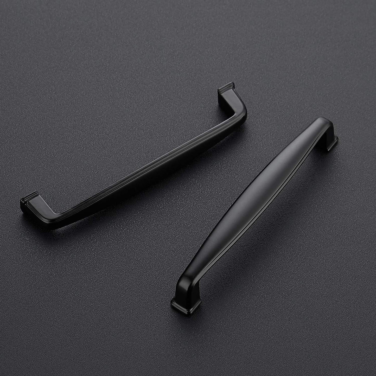 25 Tiradores Cajón Negro Mate 5pulg Accesorios Cocina
