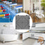 Cojín modular antiderrap para ducha cocina 11.8x11.8pulg