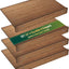 Fundas alambre bambú para estante 24x16pulg set 4