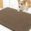 Tapete perro 30x17pulg antideslizante absorbente interior