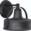 Farol pared exterior peltre desgastado