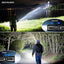 2 Linternas LED Recargables 6000 Lúmenes Impermeables 3 Modos