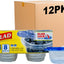 8 Unids Contenedor Alimentos 4oz Sello Hermetico