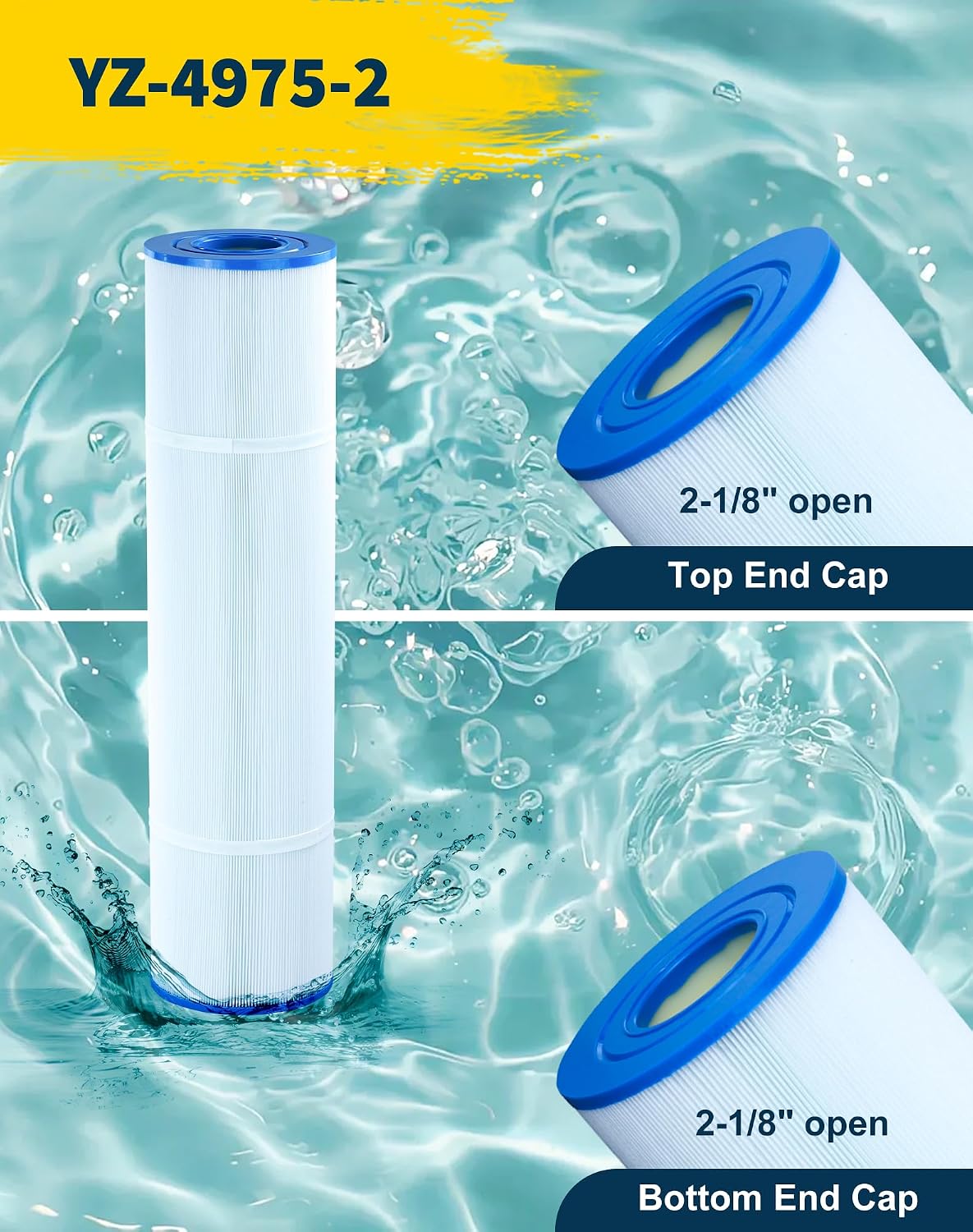 Cartucho filtro spa 75 pies cuadrados Unicel PRB75