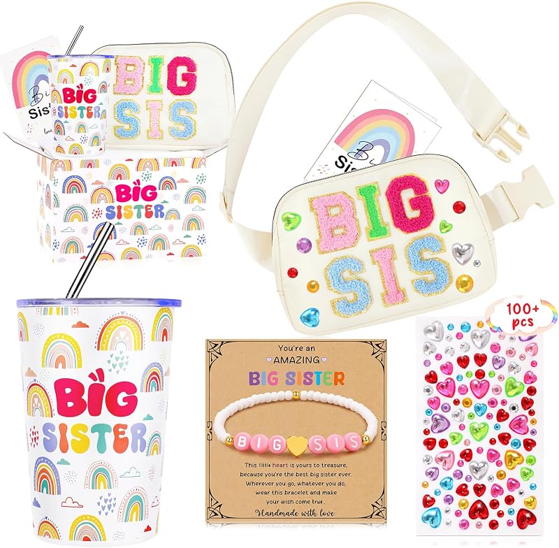 Juego 5 Pzas Regalos para Hermana Mayor Niña
