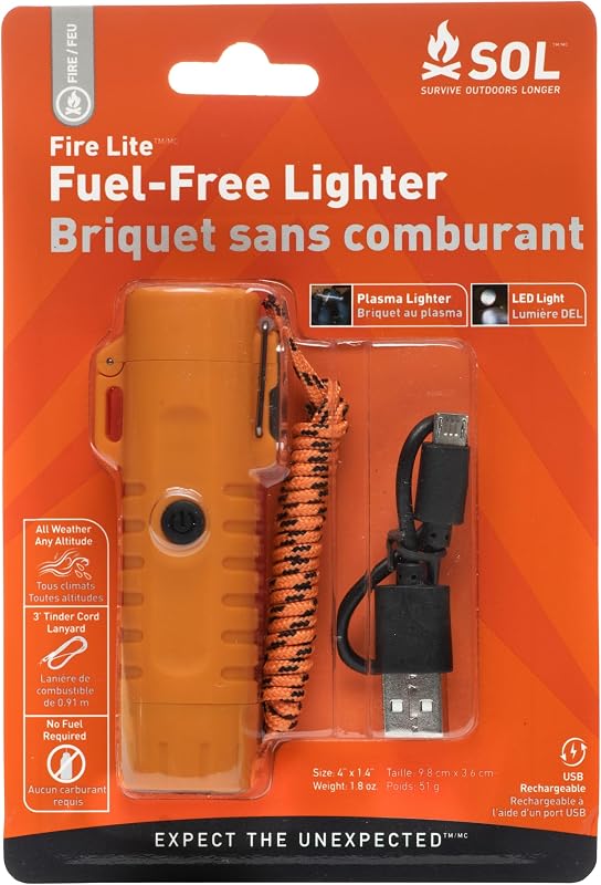 Encendedor recargable sin combustible Fire Lite