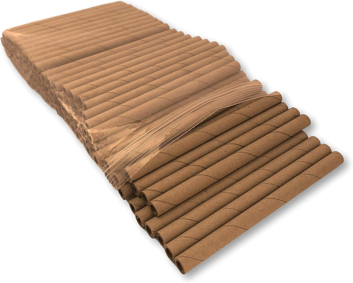 Pack 100 tubos cartón para abejas 6" 5/16diámetro